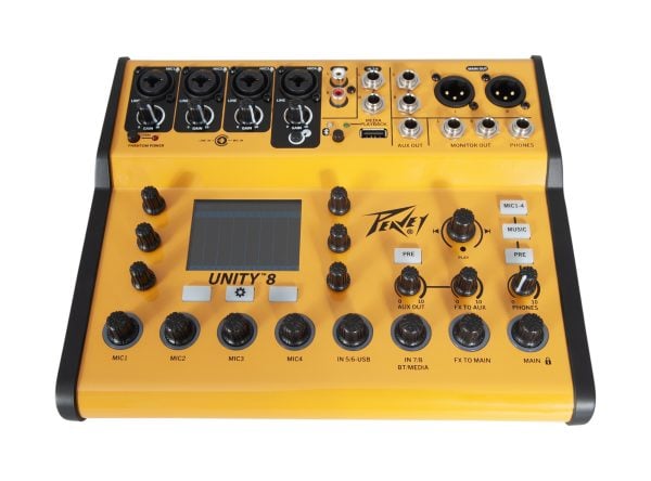 Peavey Unity Digital 8CH Mixer with USB C Audio Input