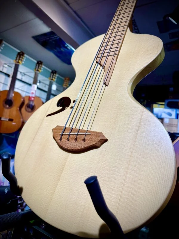 Liuteria Mn Guitars Semiacoustic Baiful Boutique Italian Custom Shop Bass