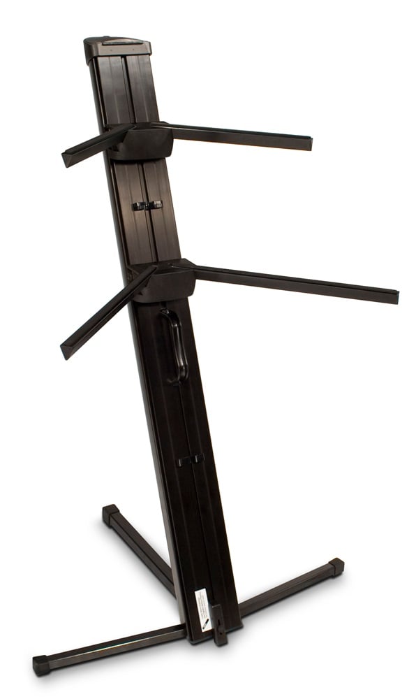 Two Tier Pro Column Keyboard Stand Black AX48PRO