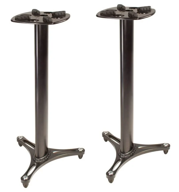 36 Inch Column Studio Monitor Stands Black Ms-90