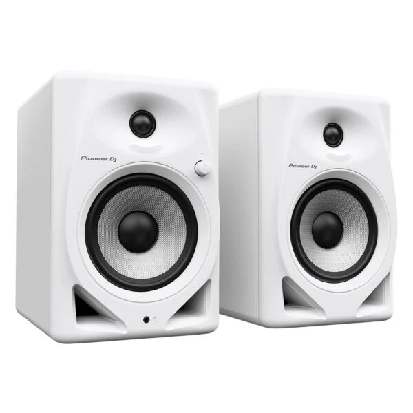 Loudspeaker Compact Monitor Powered 2-Way 5 Lf D Class Amp White (Pair)