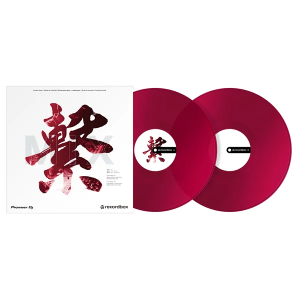 Rekordbox Control Vinyl Clear Red (Pair)