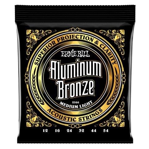 Acoustic Guitar String Set Alum/Br Medium Light 12/54