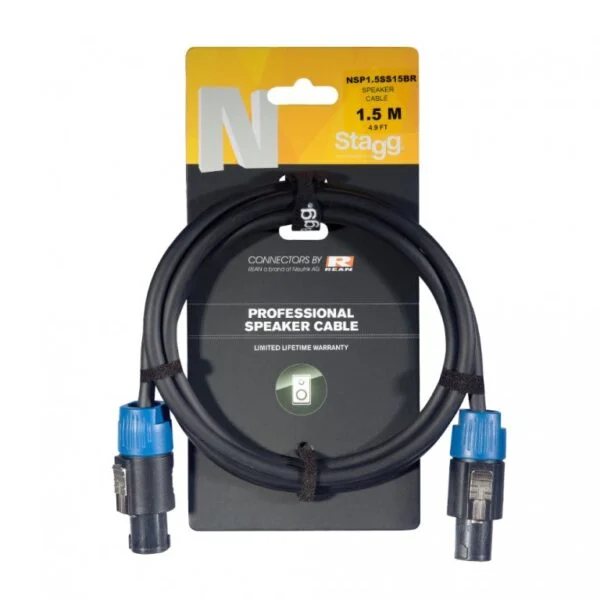 Stagg Speaker Cable Neutrik 1.5M