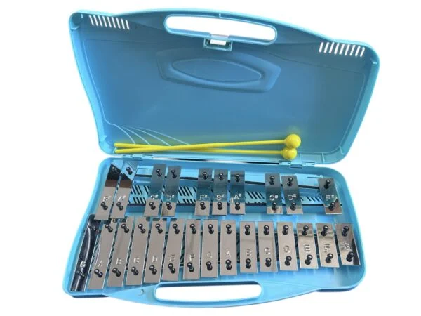 Percussion Plus 25KEY Metallophone W/ Abs Case G-G Tonal Range &Amp;amp;amp;amp;amp;amp;amp;amp;amp;amp;amp;amp;amp;amp;amp;amp;amp; 2 Mallets