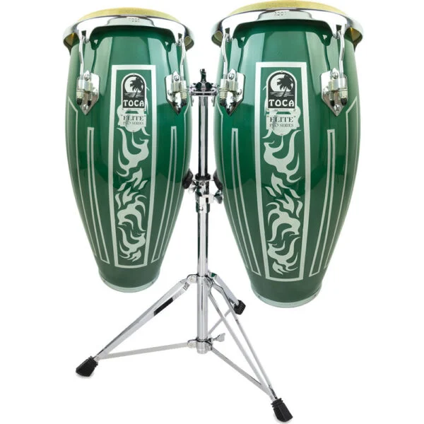 Toca Elite Pro Congas - Eldorado Green 11 &Amp;amp;amp;amp;amp;amp;amp;amp;amp;amp;amp;amp;amp;amp;amp;amp;amp; 11.75" Set