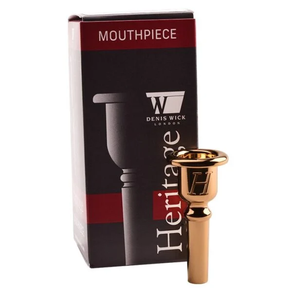Cornet Heritage Mouthpiece Gold Plated S