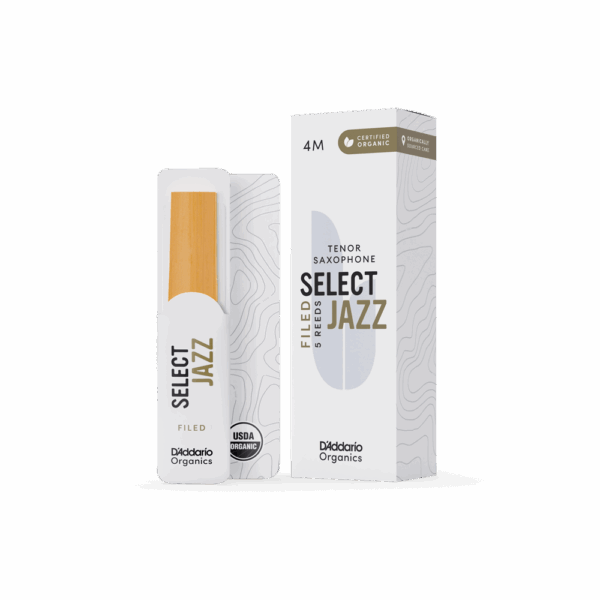 Daddario Organic Select Jazz Filed Tenor Saxophone Reed 4M Q/P05